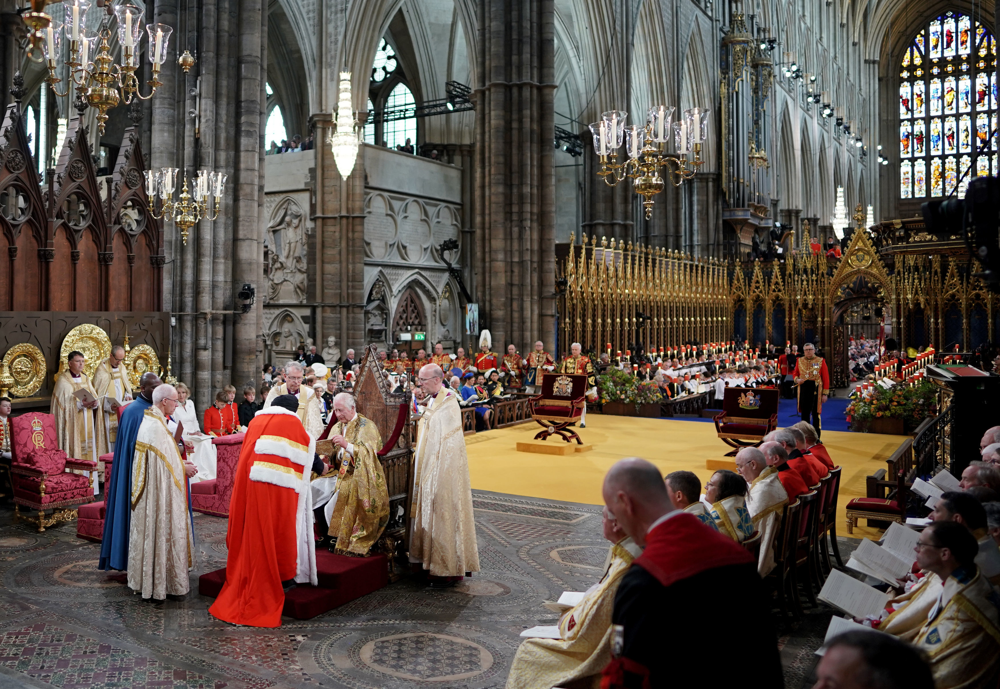 Coronation of King Charles III - Press Association media 2023