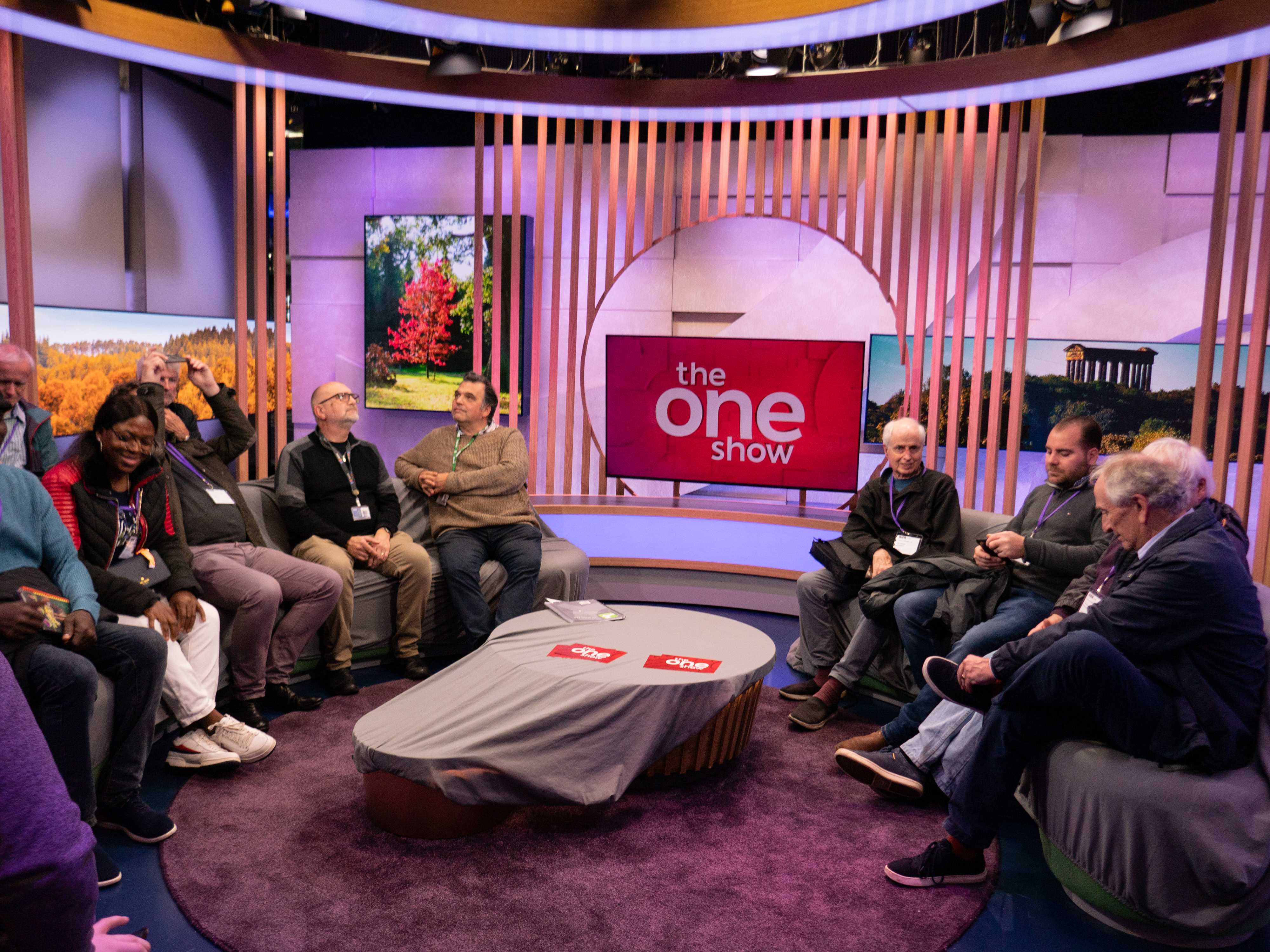 BBC's The One Show set